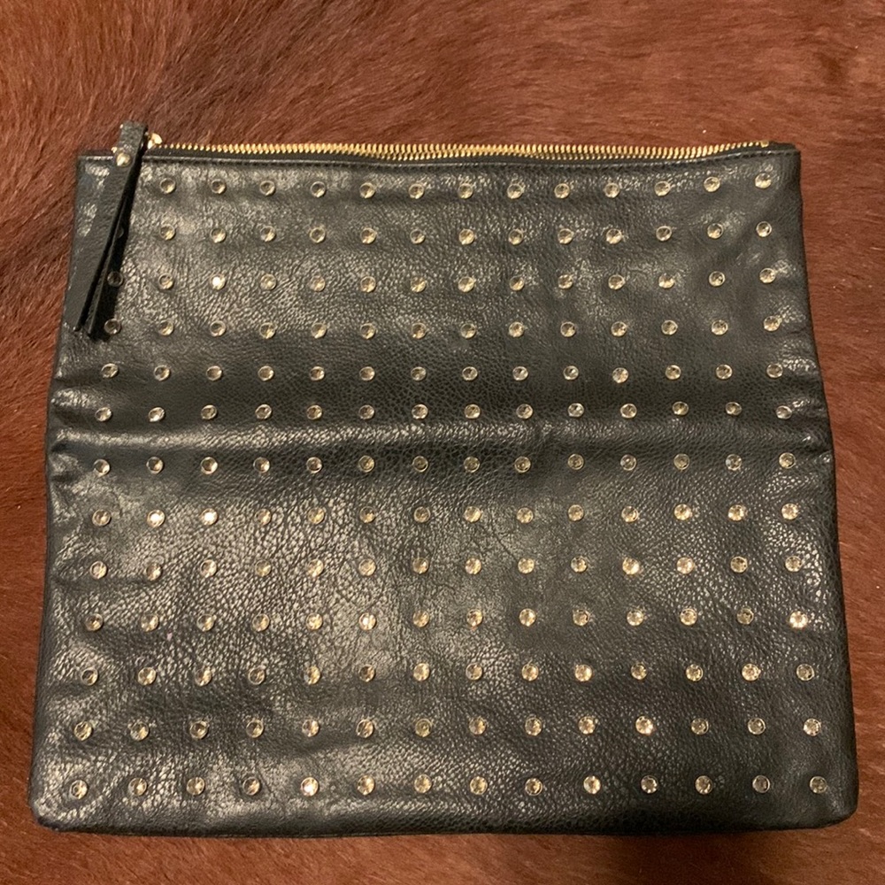 Banana Republic clutch with gems. All gems intact.